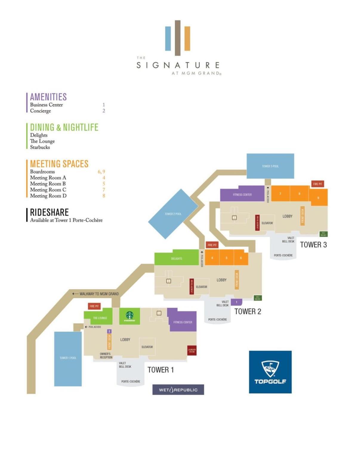 Mgm Signature-17-718 Jacuzzi Studio Las Vegas Bagian luar foto
